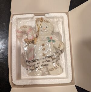 Lenox Ginger Bread Ornament 2000 NWT